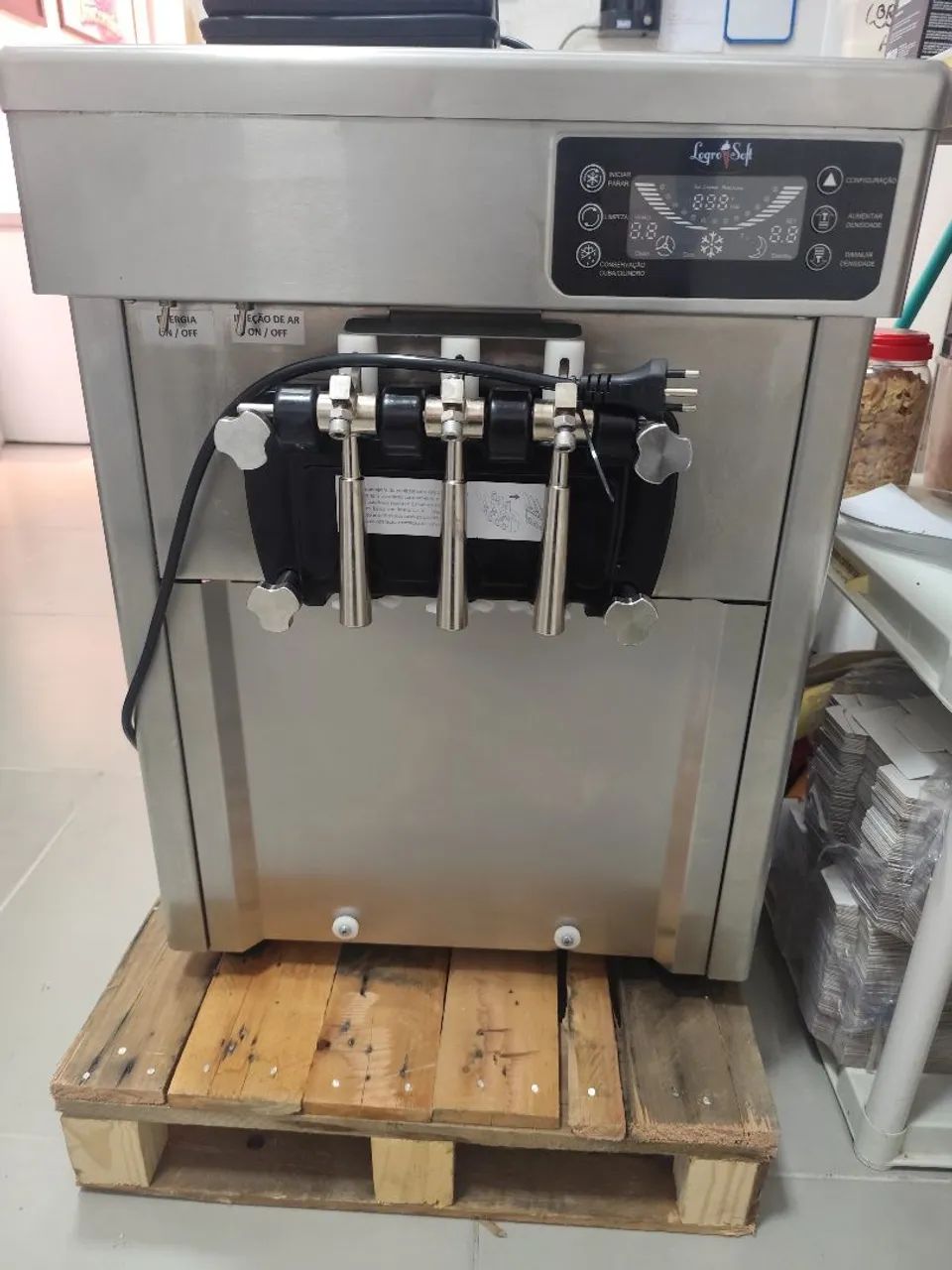Máquina de sorvet expresso Soft 