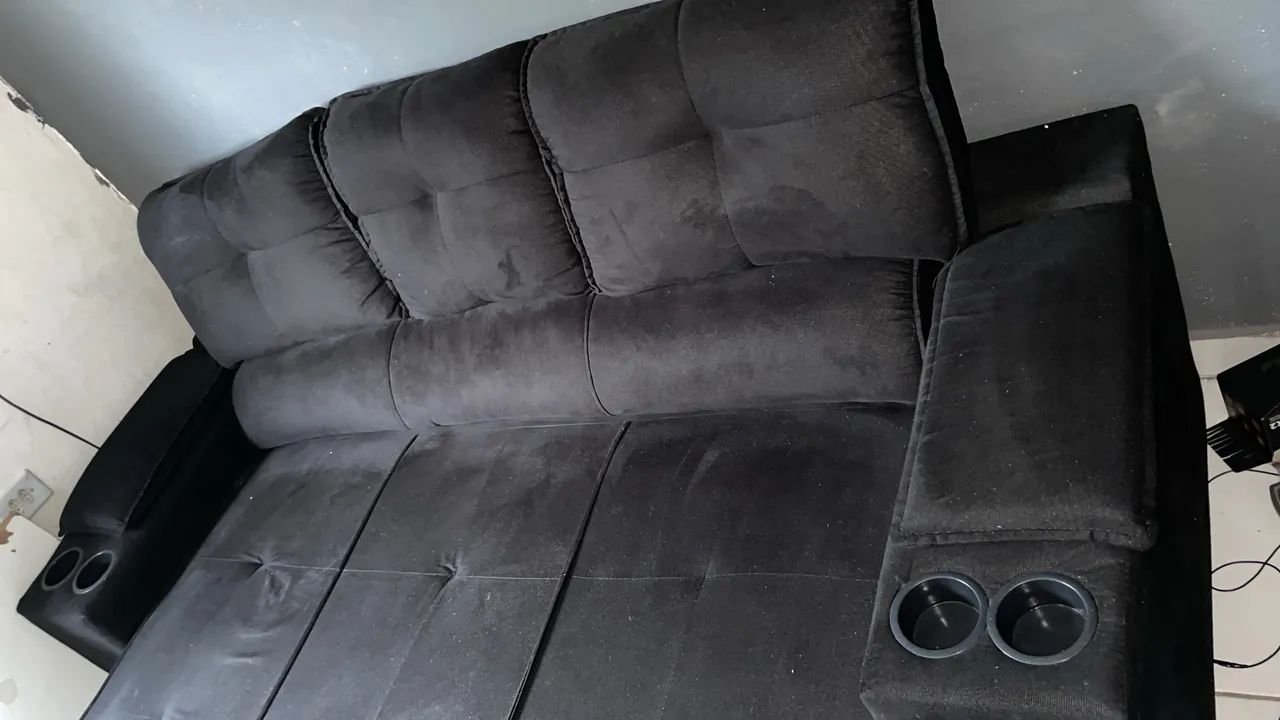 Sofa retratil 3 lugares - Foto 2