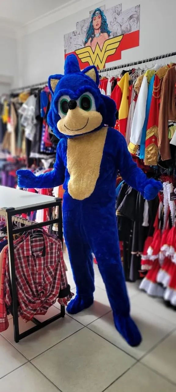 Locação de mascote Sonic