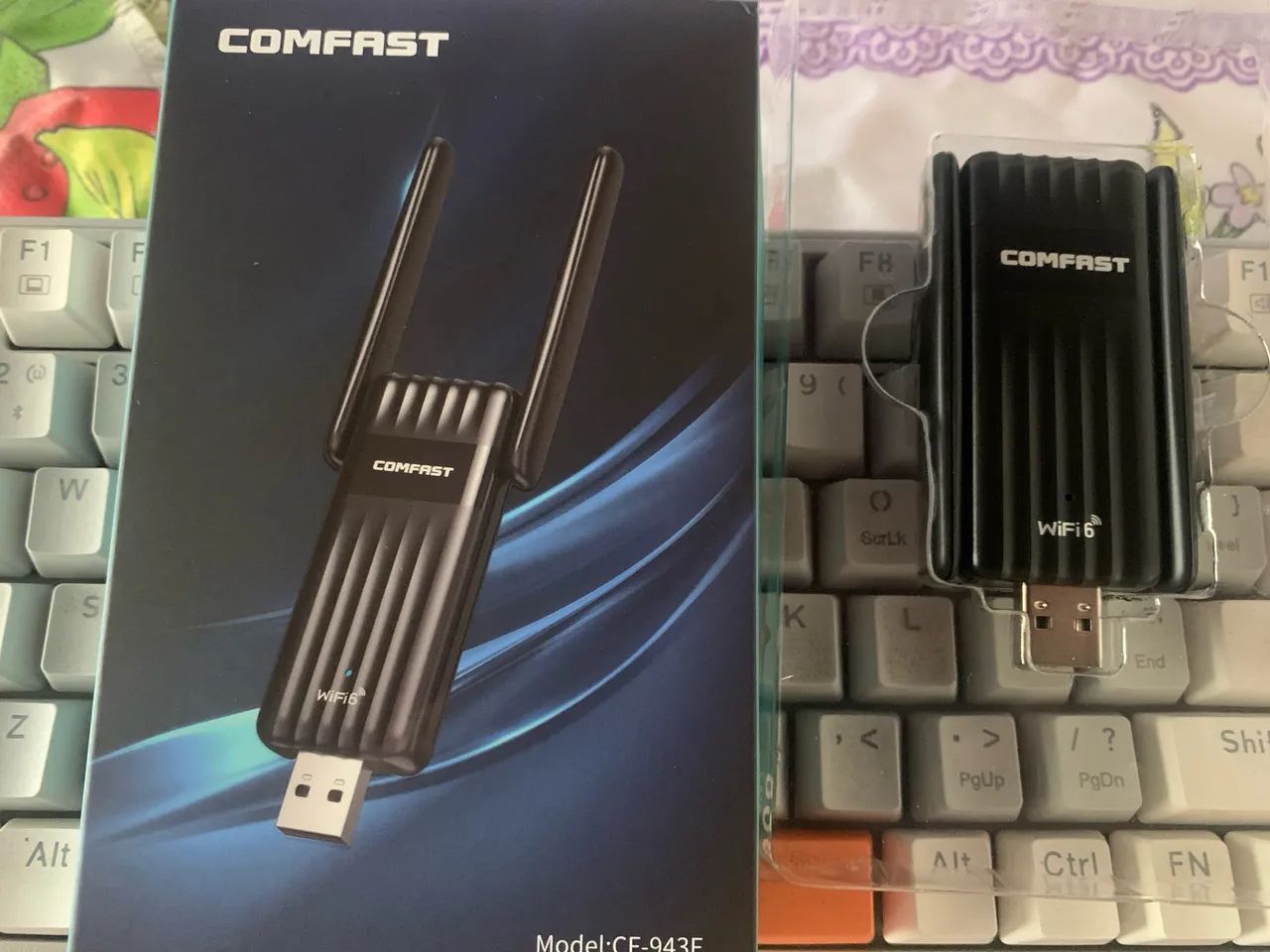 Adaptador USB Wi-Fi 6 + Bluetooth 5.3 Comfast Original - Foto 4