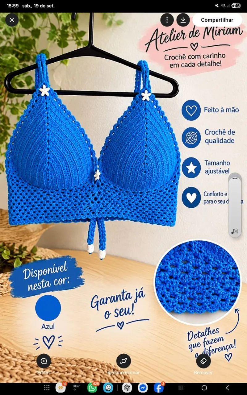 Roupas em croche - Foto 2