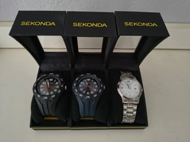 Relógio Sekonda valor unitário - Equipamentos e Acessórios de Som