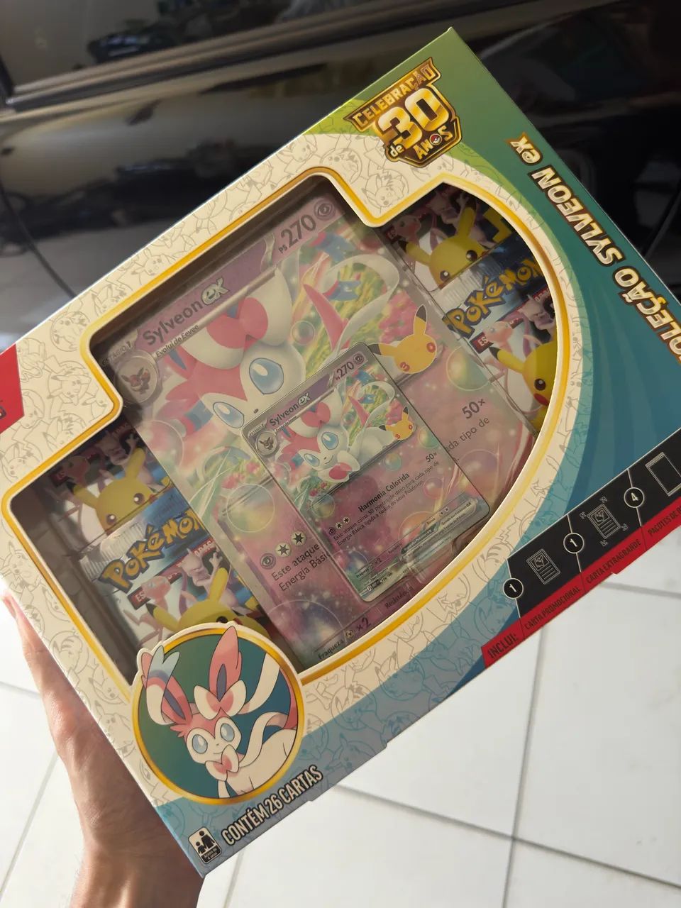 Box sylveon 30 anos