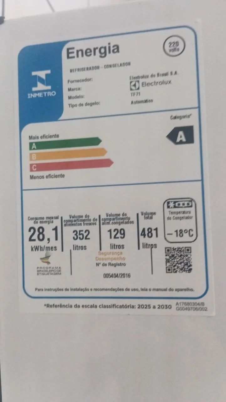 Geladeira Eletrolux 480L - Foto 3