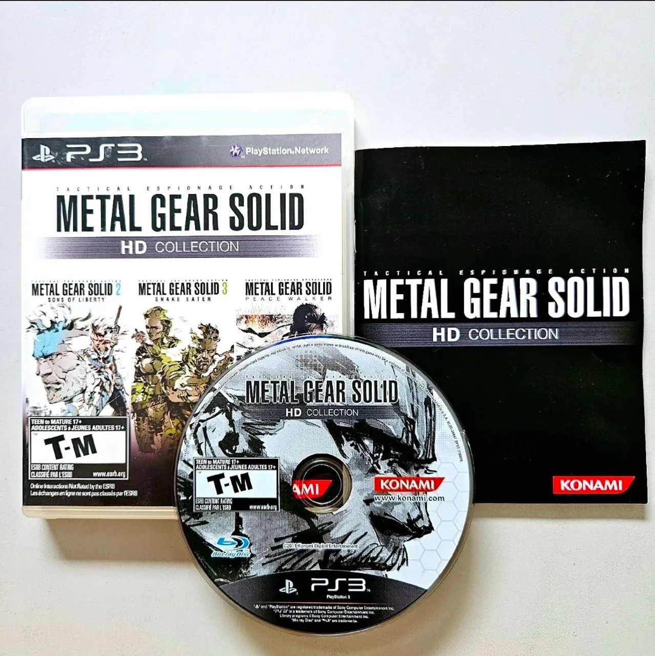 Metal gear HD Collection ps3