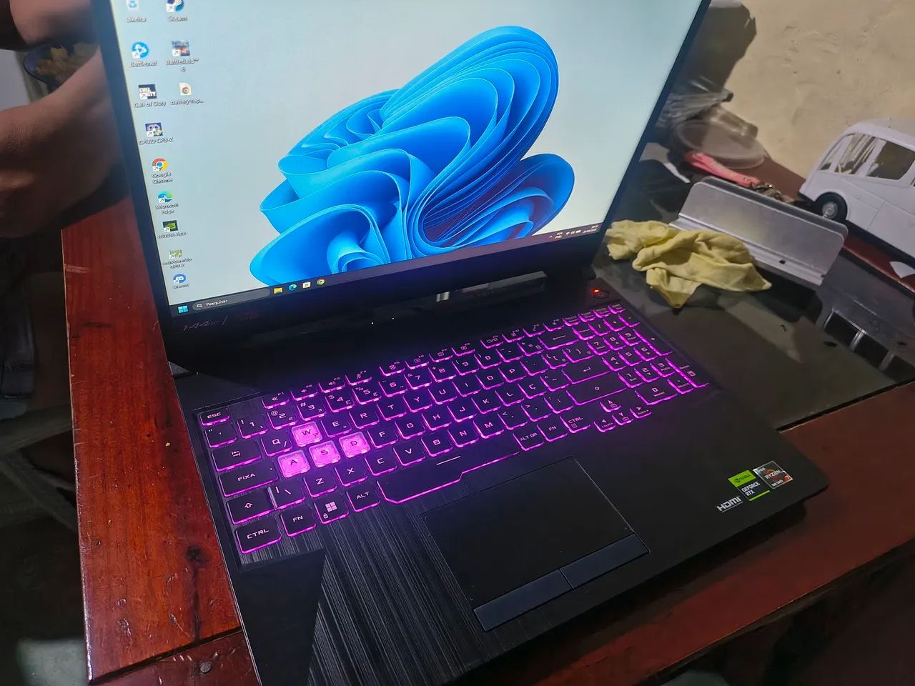 Vendo notebook gamer Asus a15 Ryzen 7 7435hs e Rtx 2050
