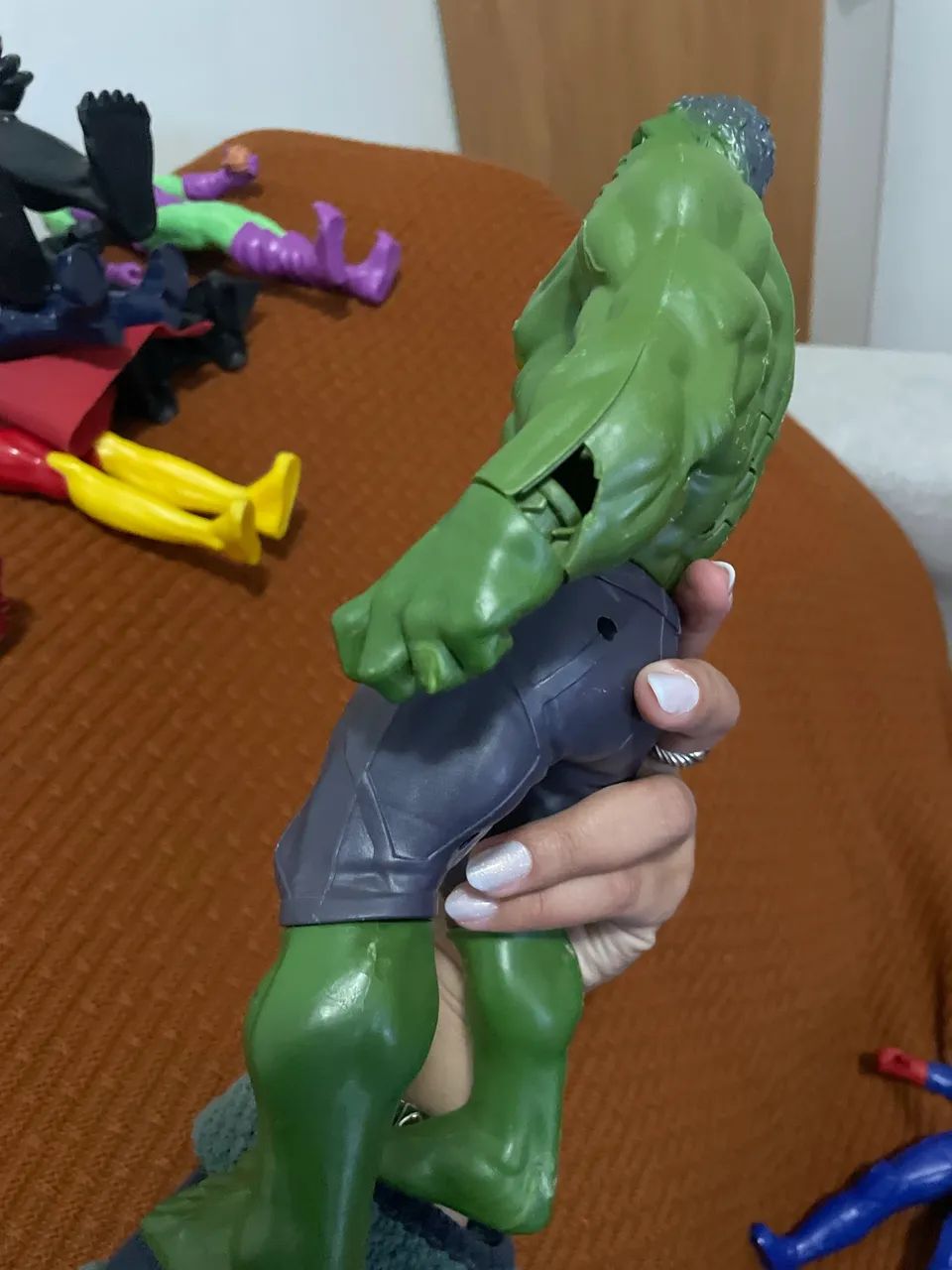Boneco Marvel Hulk Articulado 30cm - Foto 2