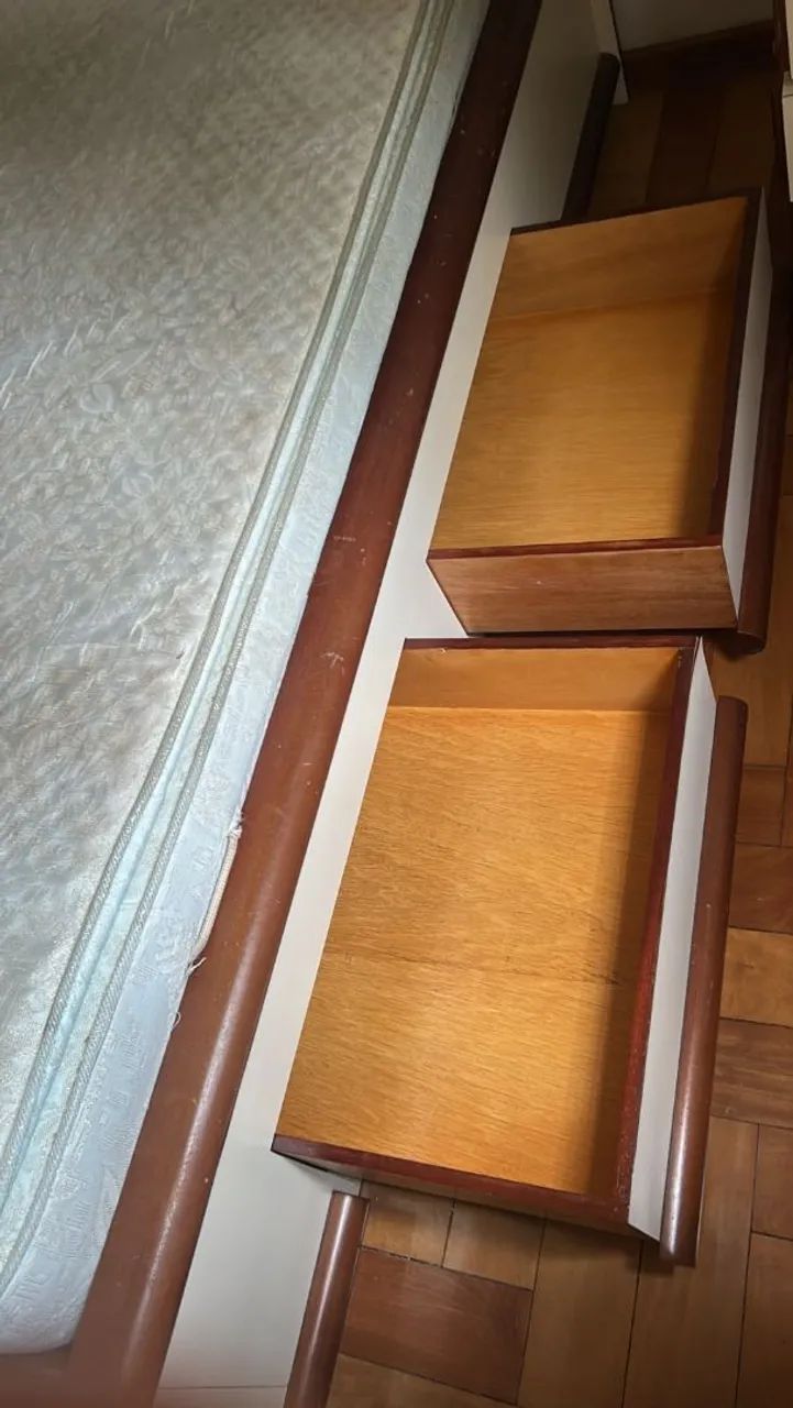 Cama madeira maciça com 4 gavetas - Foto 2