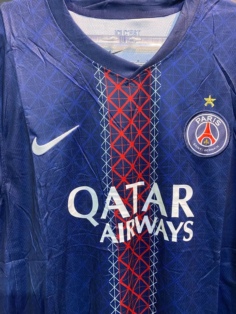 Camisa Paris Azul - Modelo Europeu | Estilo e Conforto  - Foto 3