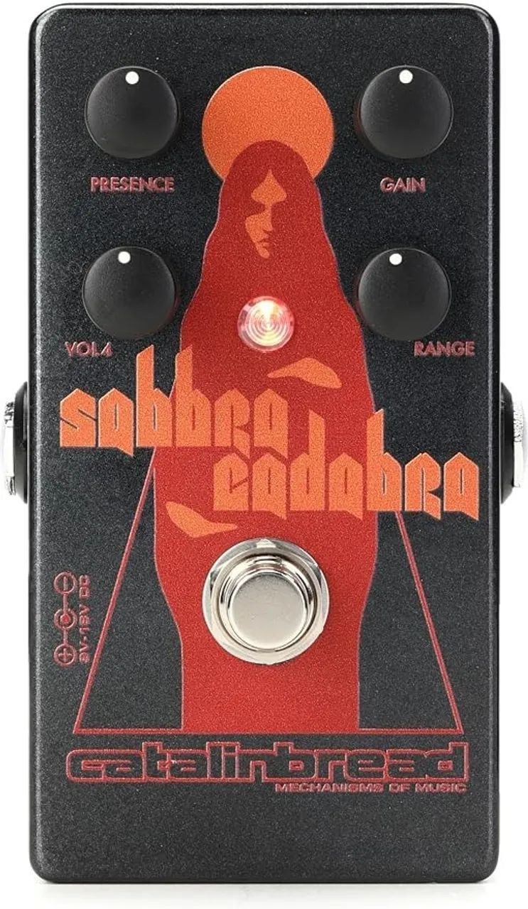 Pedal Catalinbread Sabbra Cadabra Overdrive Black Sabbath
