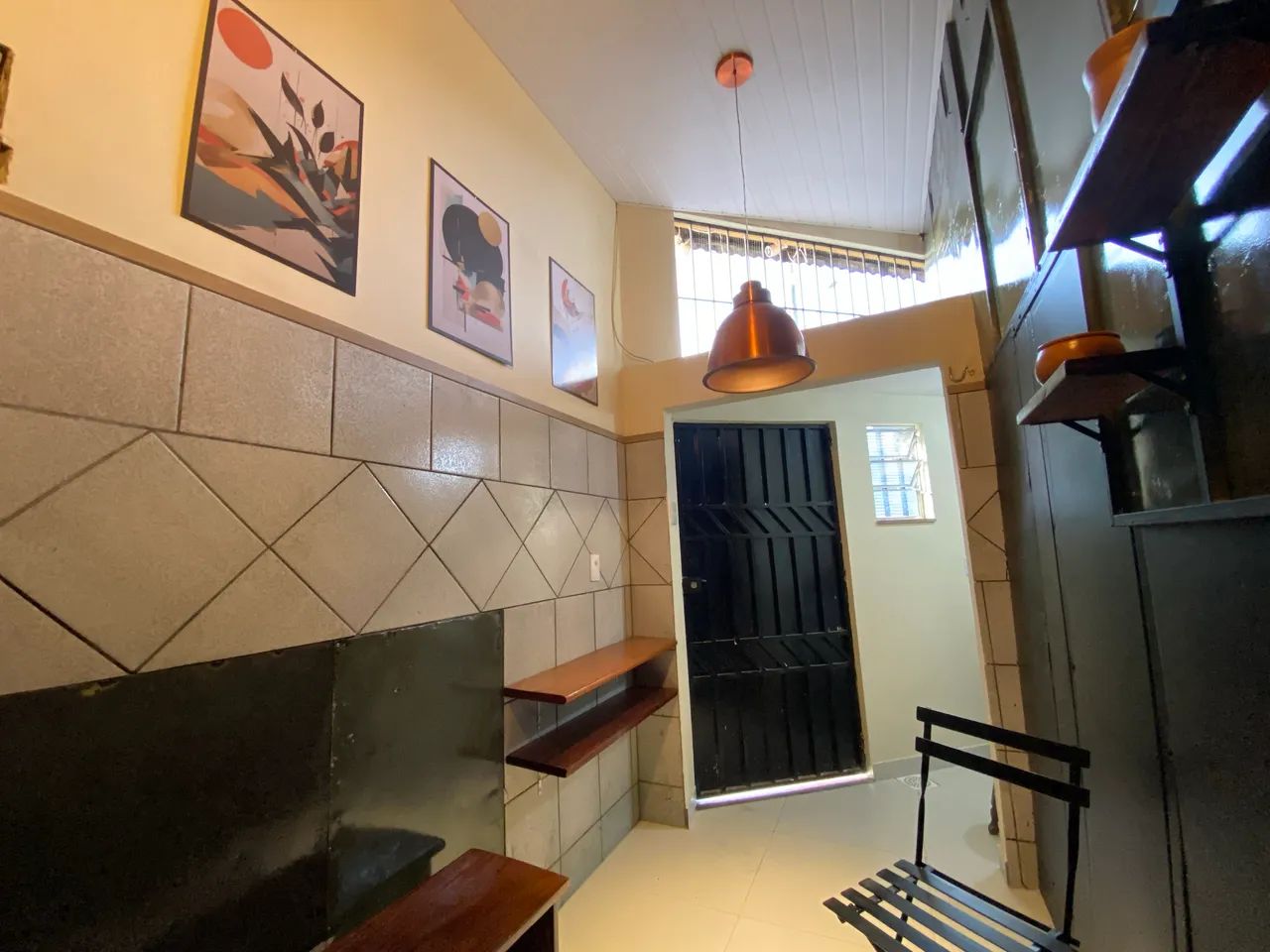 Kitnet Studio 40m² Mobiliado Val-de-Cães - Varanda  + Lavanderia Próx Base Aérea e Ciaba - Foto 4