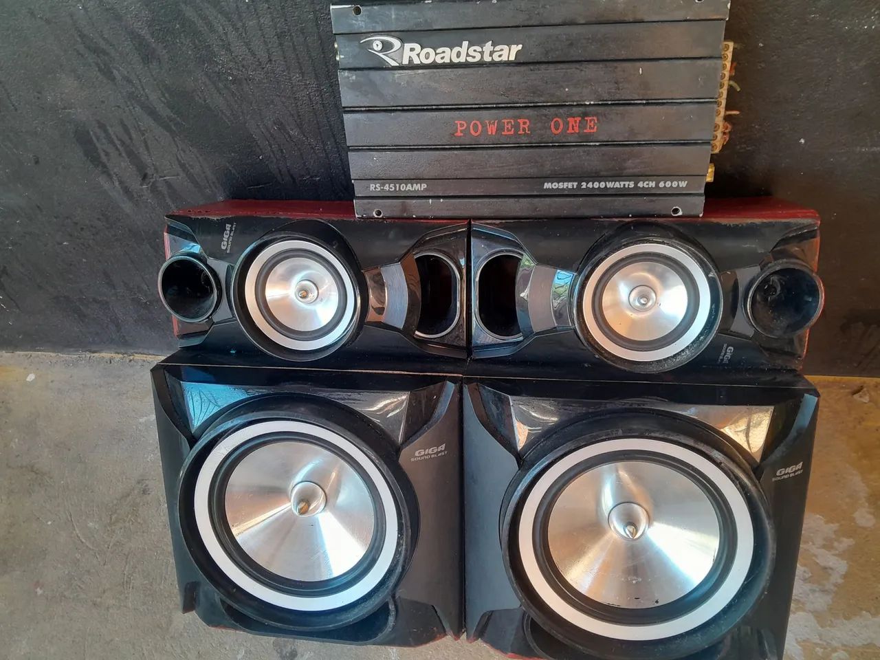VENDO CAIXA DE SOM E FORÇA - Foto 3