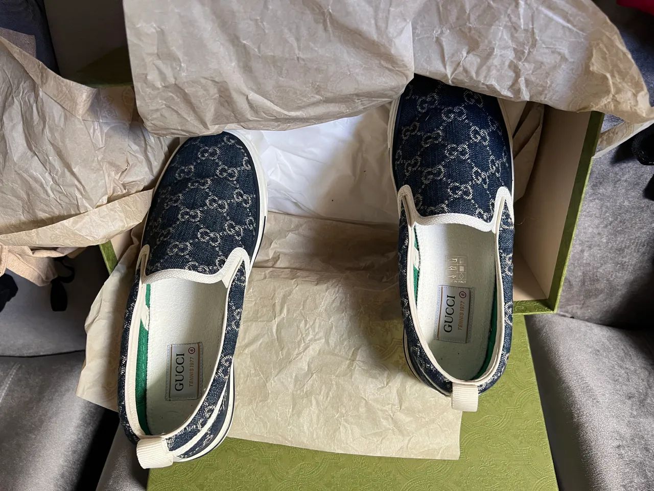 Tênis Slip on Gucci 1977 39BR - Foto 4
