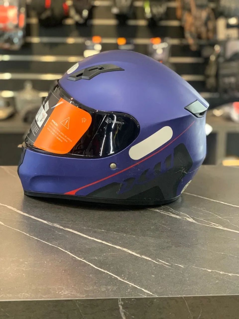 Capacete X11 Trust Solid Azul | Tam.58 - Foto 3