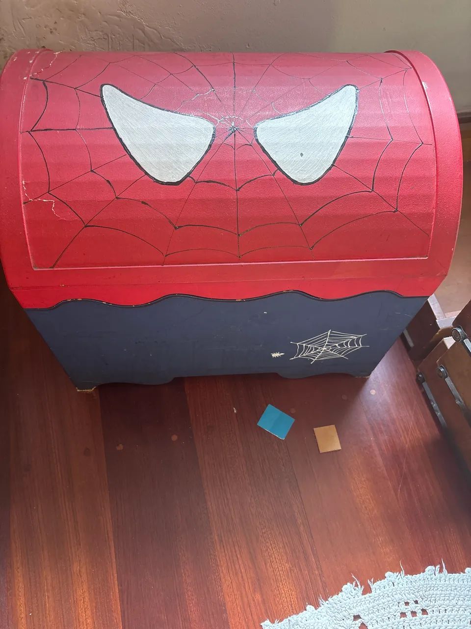 Baú infantil do homem aranha 