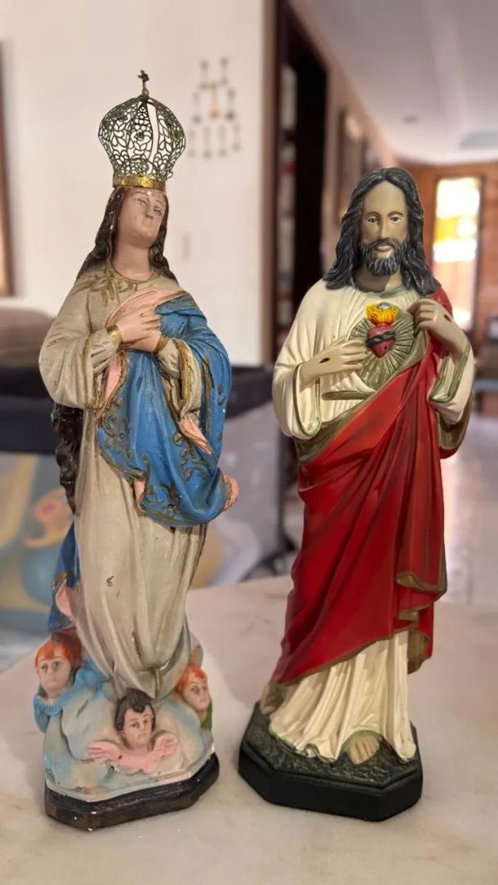  NSª DA CONCEIÇÃO EM GESSO com 44 cm - Foto 3