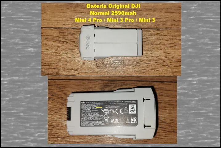 Original Bateria DJI Mini 4 Pro, Mini 3 Pro, Mini 3 (semi novas