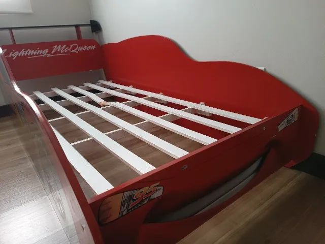Cama carro infantil Relampago Mcqueen