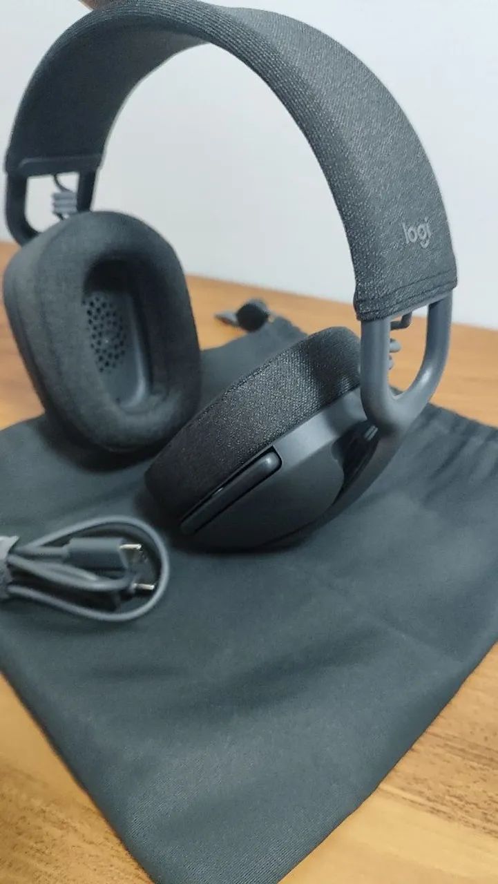 Headset Logitech Zone Vibe 100 (Pouco Usado) - Foto 4