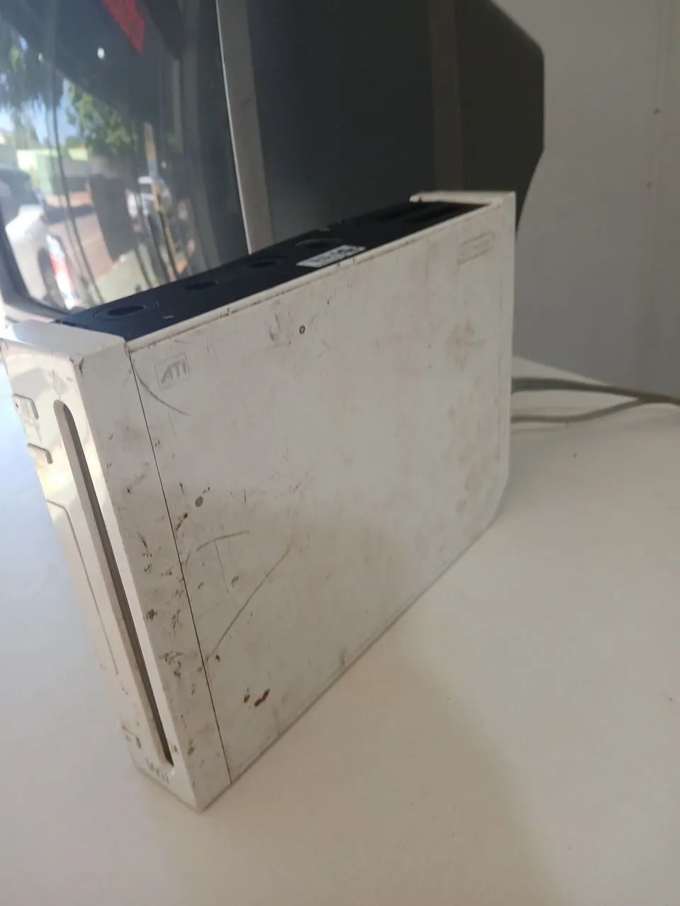 Nintendo Wii funcionando, somente Console, sem acessorios, defeito Leitor - Foto 2