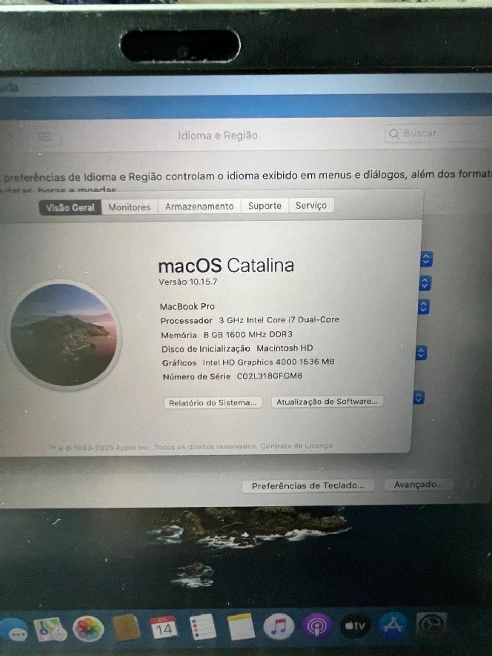 Macbook pro 13 inch i7 8gb ( ler o anúncio) - Computadores e