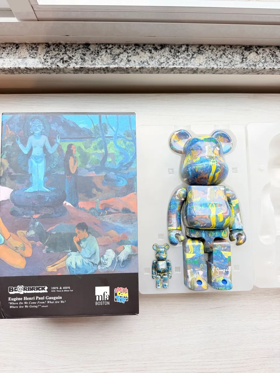 BE@RBRICK × Paul Gauguin 100%&400% 新品未開封 Medicom Toy Bearbrick 100%+400% Paul Gauguin Toy art - Hobbies e