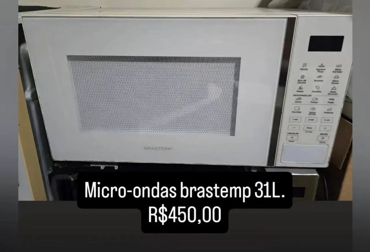 Microondas brastemp 31L