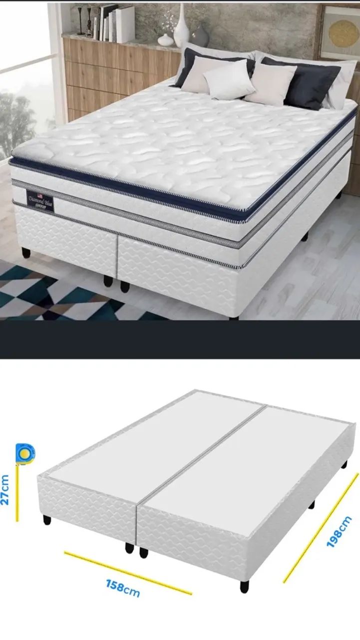 CAMA BOX CASAL QUEEN - Foto 5