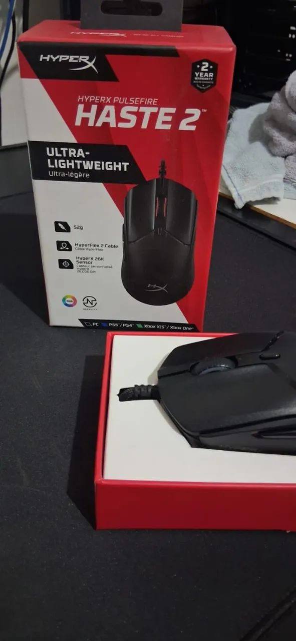 Mouse HyperX Pulsefire Haste 2 - Foto 3