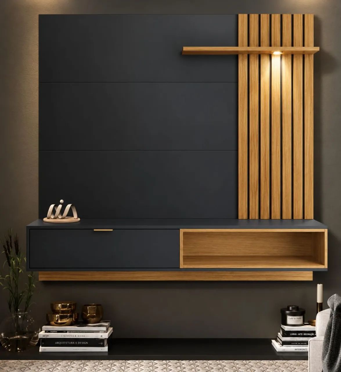 Painel + Rack Suspenso