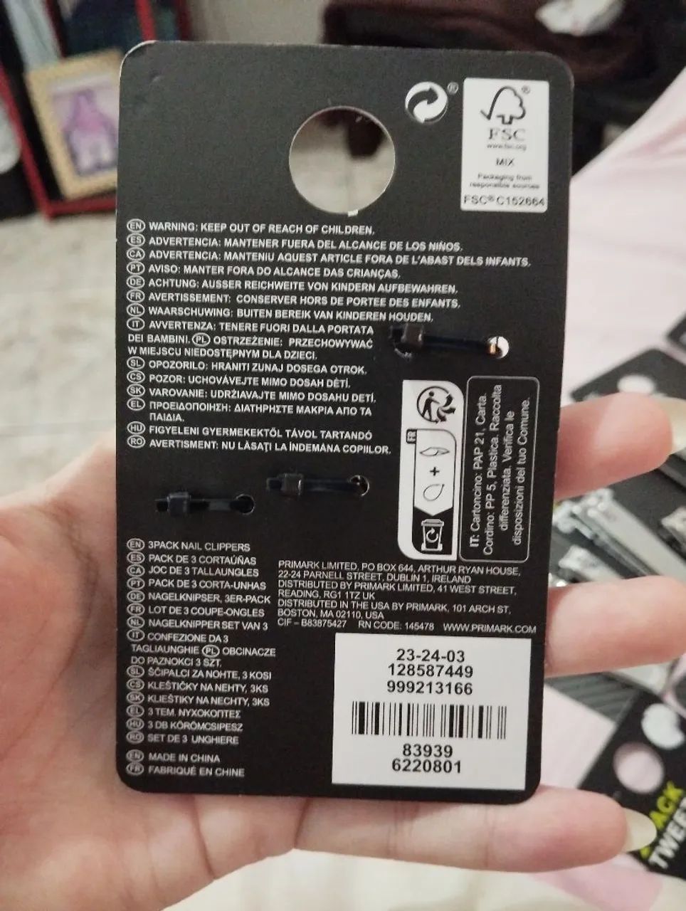 Kit cortador de unha - Foto 2