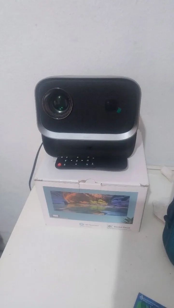 Projetor top 4k com unitv vitalicio