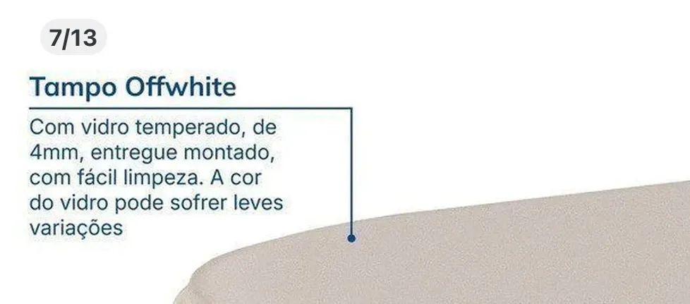 Mesa jantar com 6 cadeiras - Foto 5