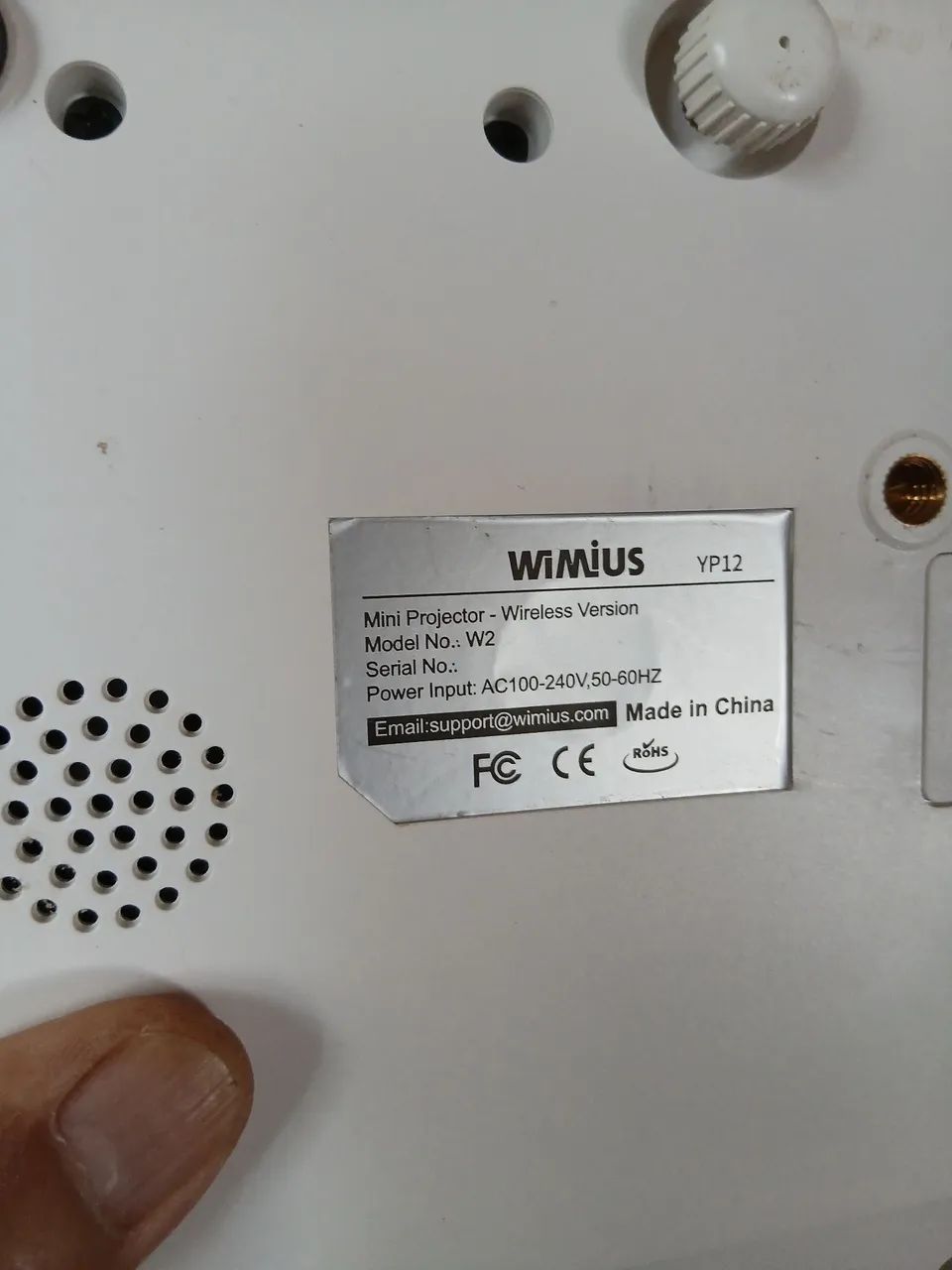 Vendo projetor semi novo WIMIUS - Foto 3