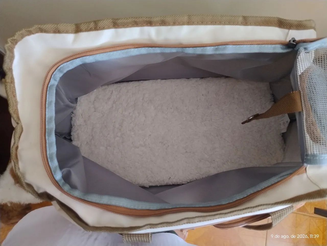 Bolsa transporte para cães pequenos  - Foto 2