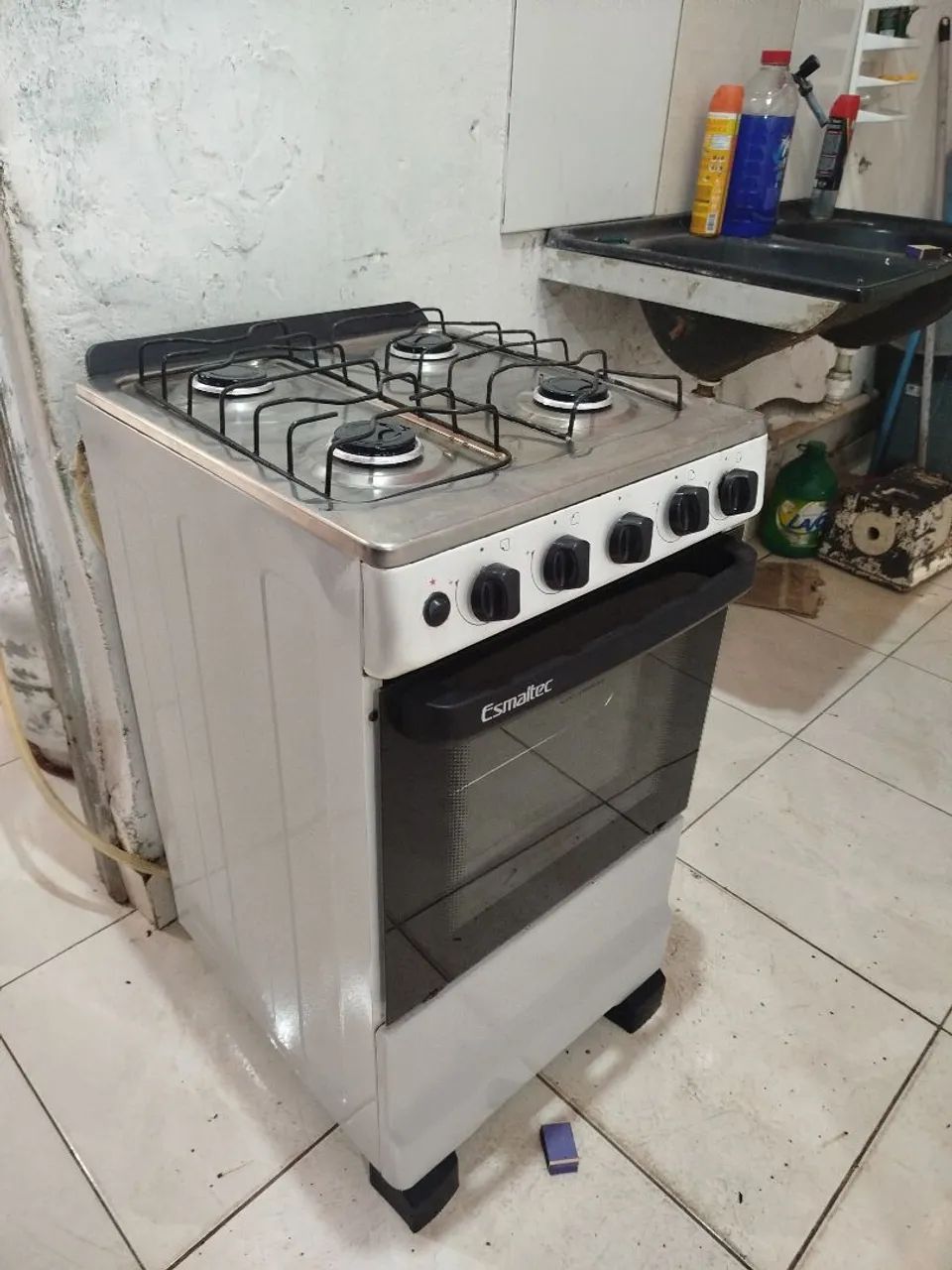 Fogão usado manual ele não e novo  - Foto 2