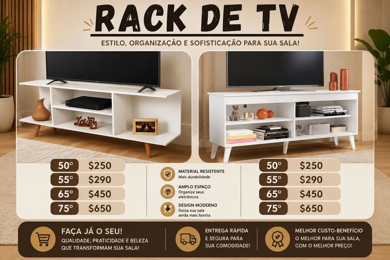 Rack para tv  - Foto 2