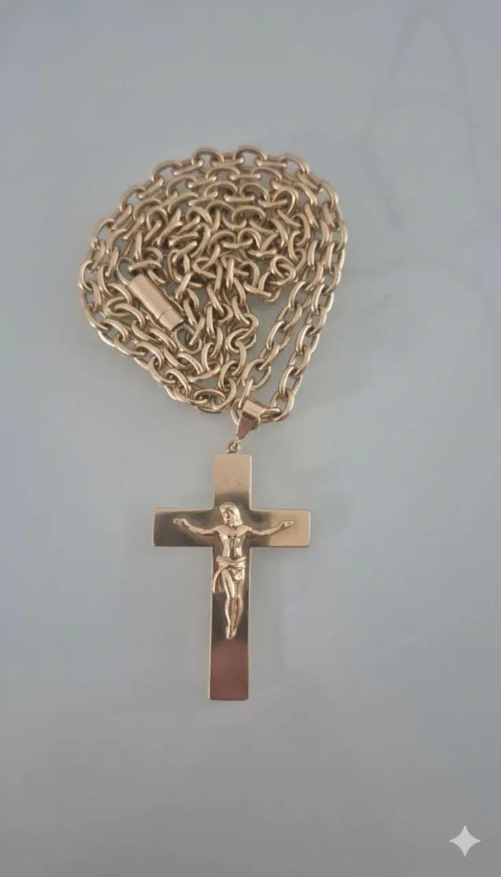 CORDÃO DE OURO - 100 GRAMAS - 75CM - Foto 2