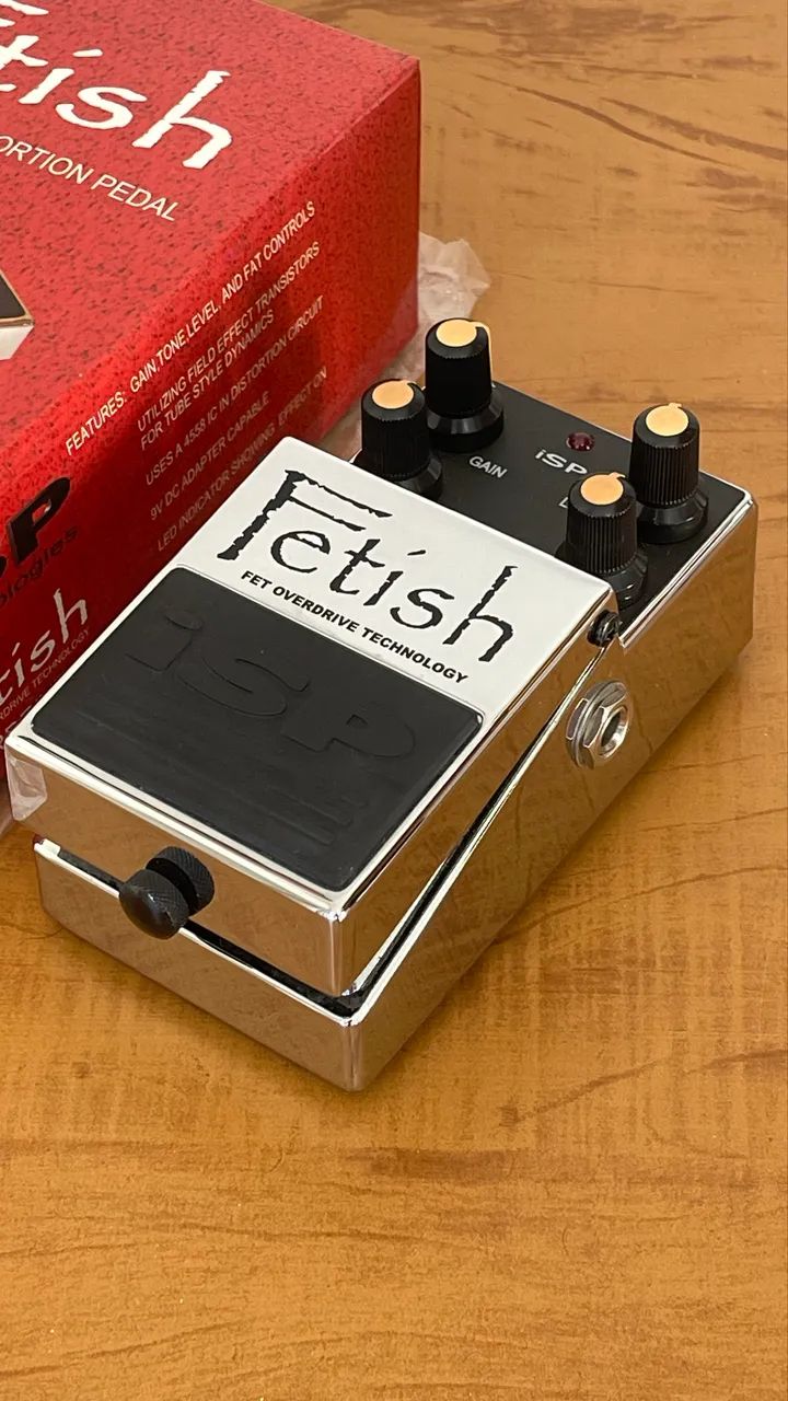 Pedal ISP Fetish Distortion OD Boost ñ jhs boss 