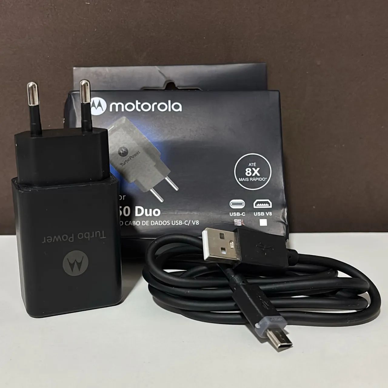 CARREGADOR MOTOROLA TIPO C 