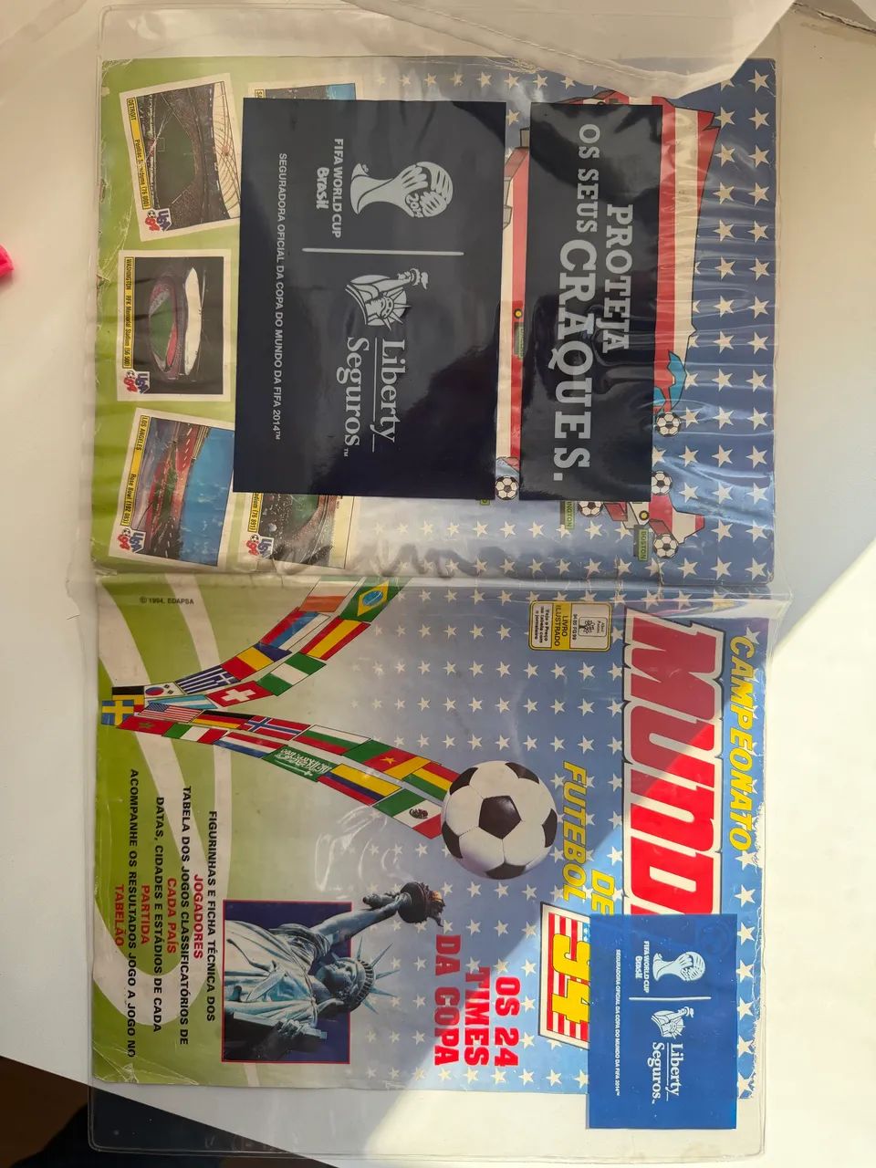 Álbum COMPLETO Copa 1994 - Foto 2
