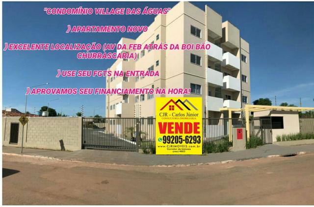 Apartamento 2 quartos Próx a Av da FEB. Cond Village das Águas