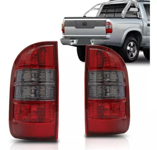 Par Lanterna Traseira Fume chevrolet S10 2009 2010 2011