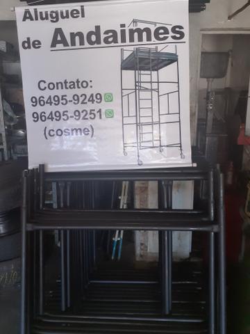 Aluguel de andaimes R$10 o metro