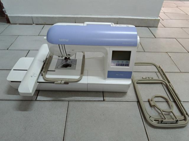 Máquina de bordado brother pe770 - Foto 4