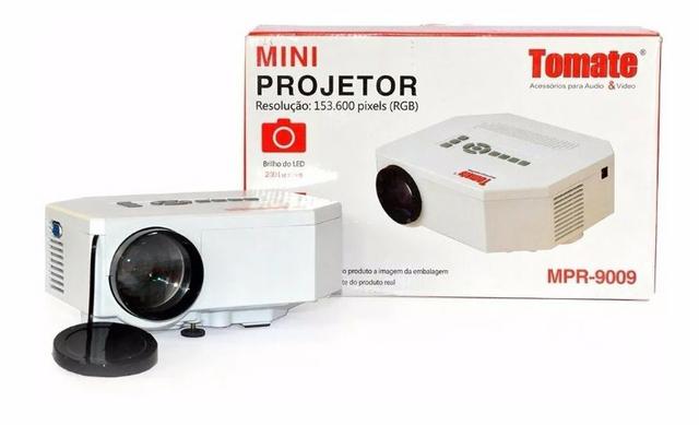 Mini Projetor 200 Lumens Led HDMI - Foto 5