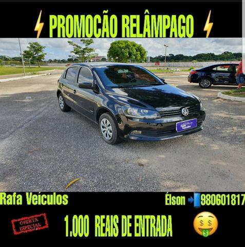 Promoção relâmpago gol 1.0 g6 itrend 2014 com r$ 1.000 mil de entrada