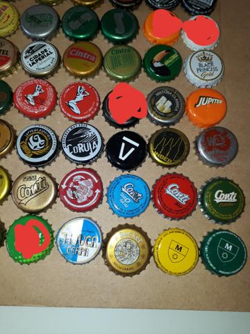 Lote tampinhas cervejas diversas para colecionador - Foto 6