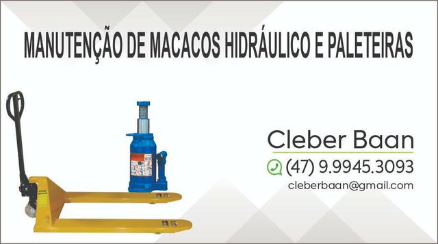 Manutenção de paleteiras e macacos hidráulicos