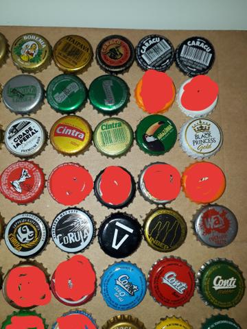Lote tampinhas cervejas diversas para colecionador - Foto 5